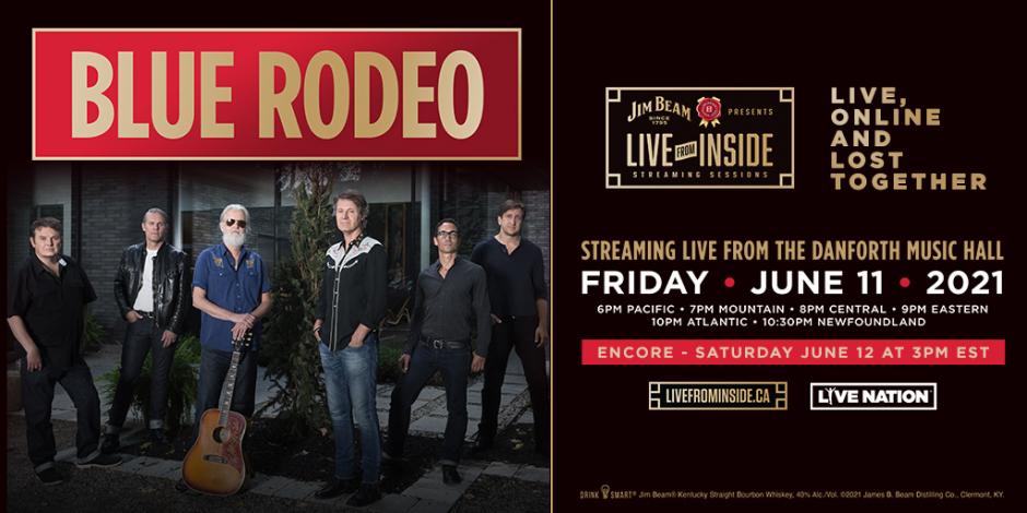 Blue Rodeo Live Online and Lost Together Banff Centre